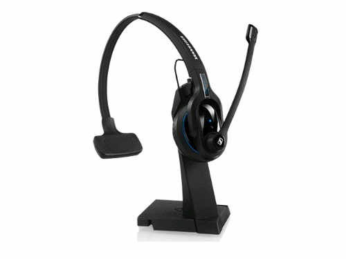 MB Pro 1 UC ML haut de gamme, monaural, casque d^affaires mobile Bluetooth avec support de chargement et petit dongle pour a...