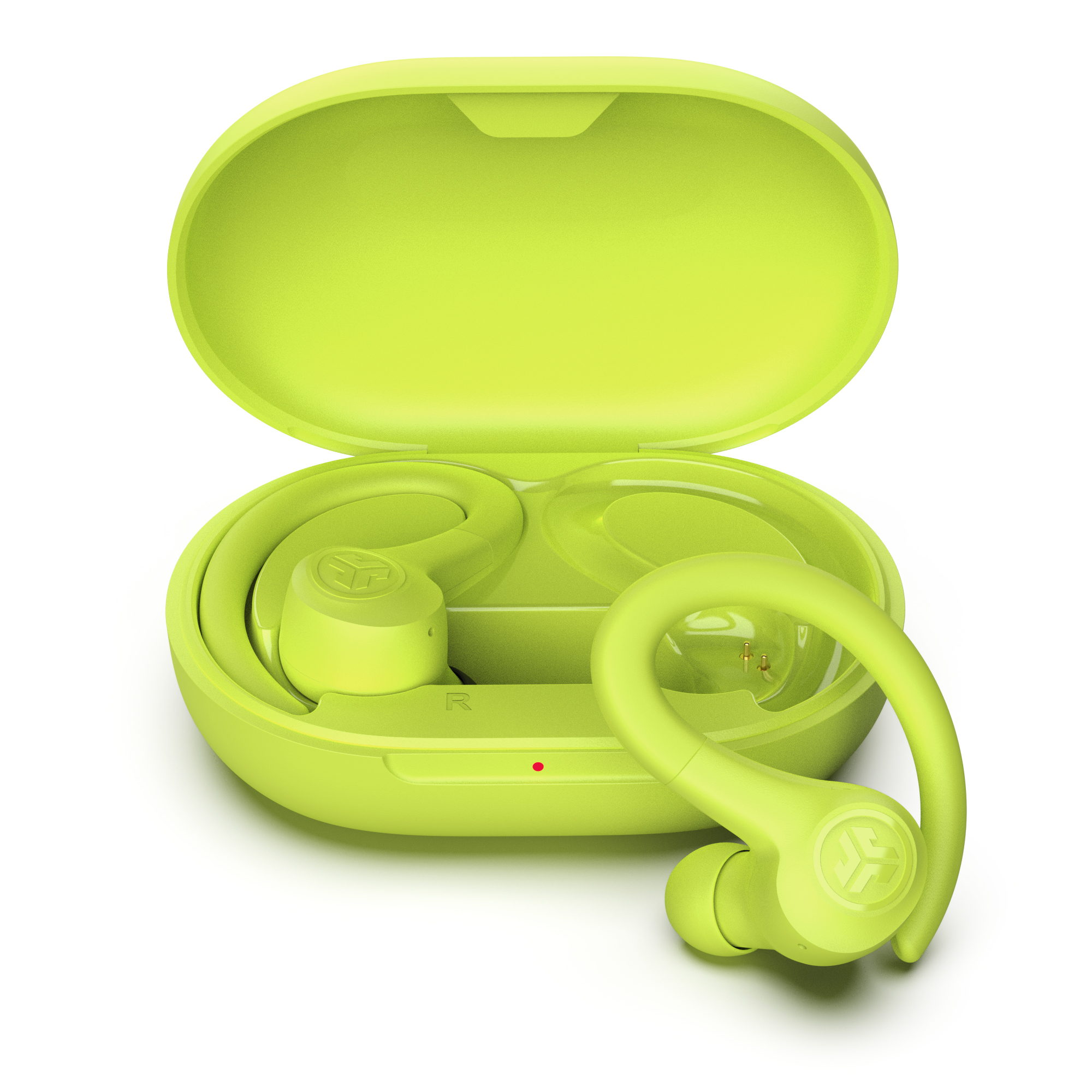 JLAB Go Sport+ True Wireless Earbuds, Neon Yellow