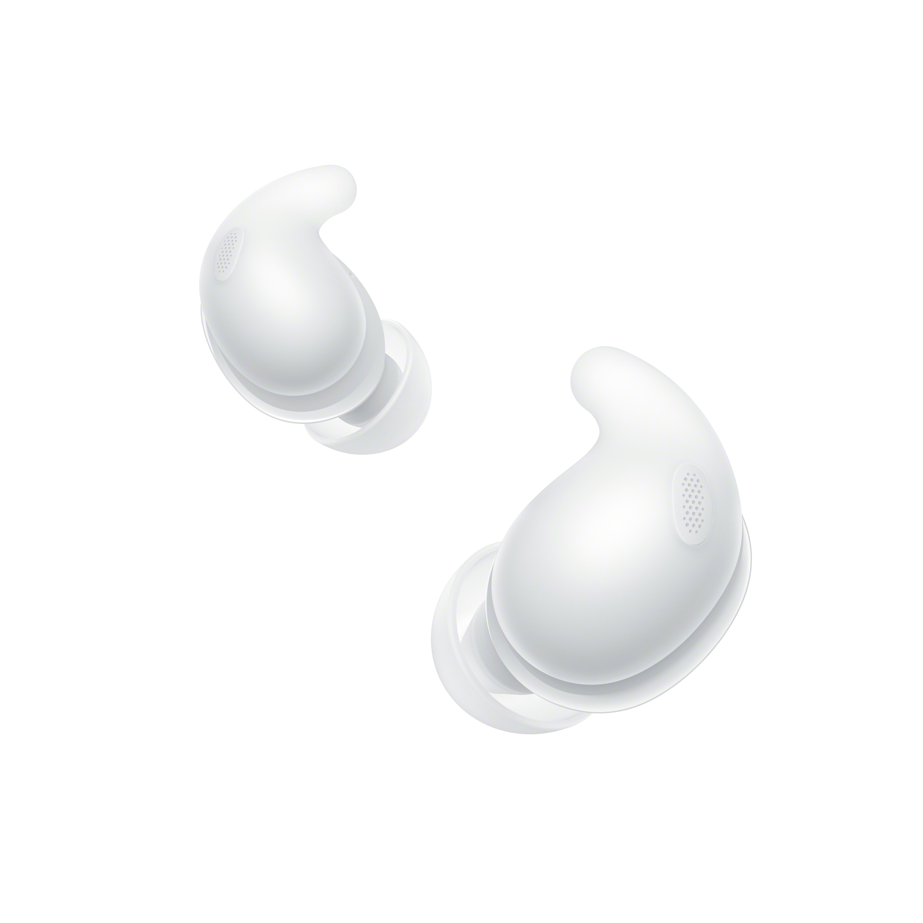 Oreillettes sans fil réductrices de bruit LinkBuds Fit de Sony, Blanc