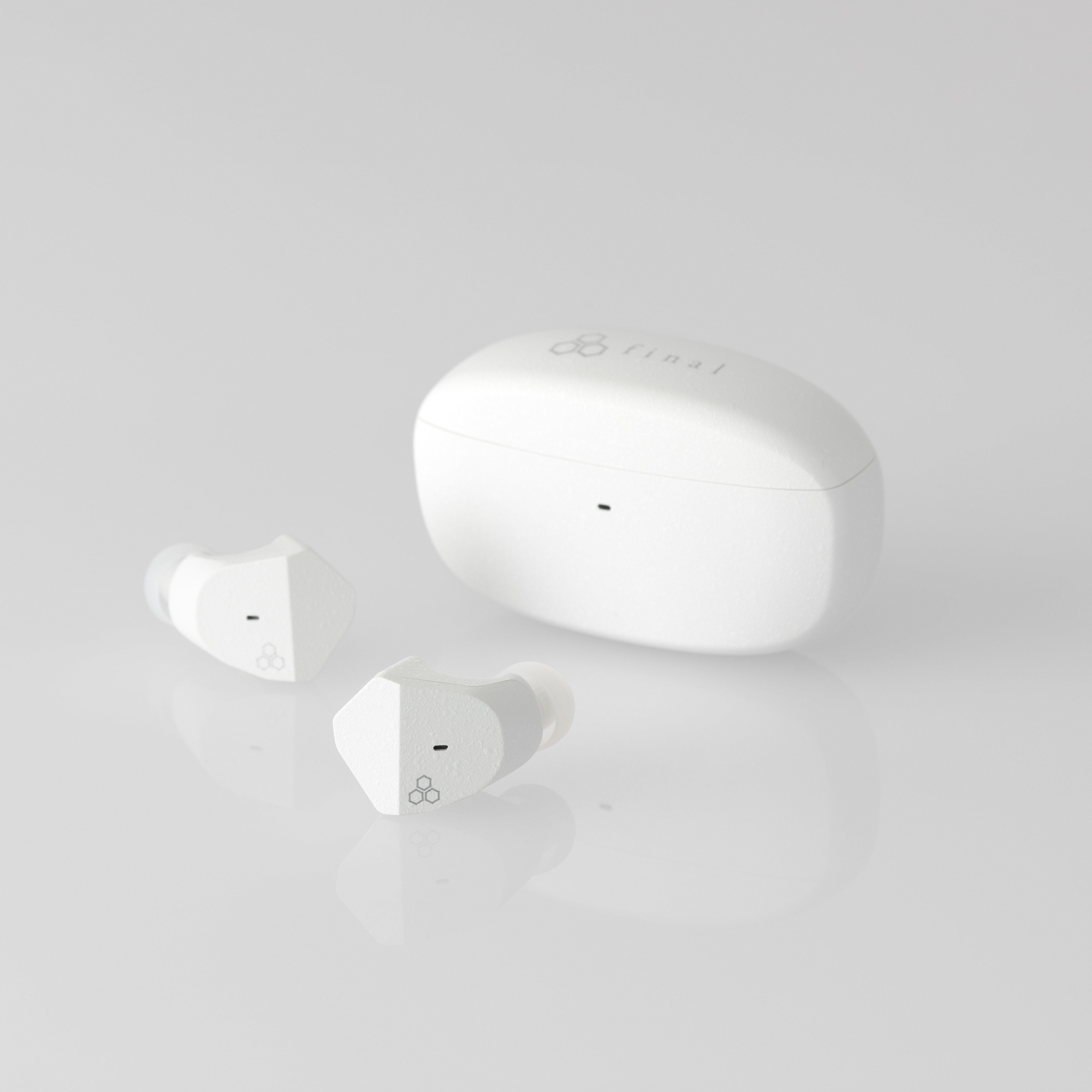 FINAL AUDIO ZE3000 True Wireless Earbuds, White