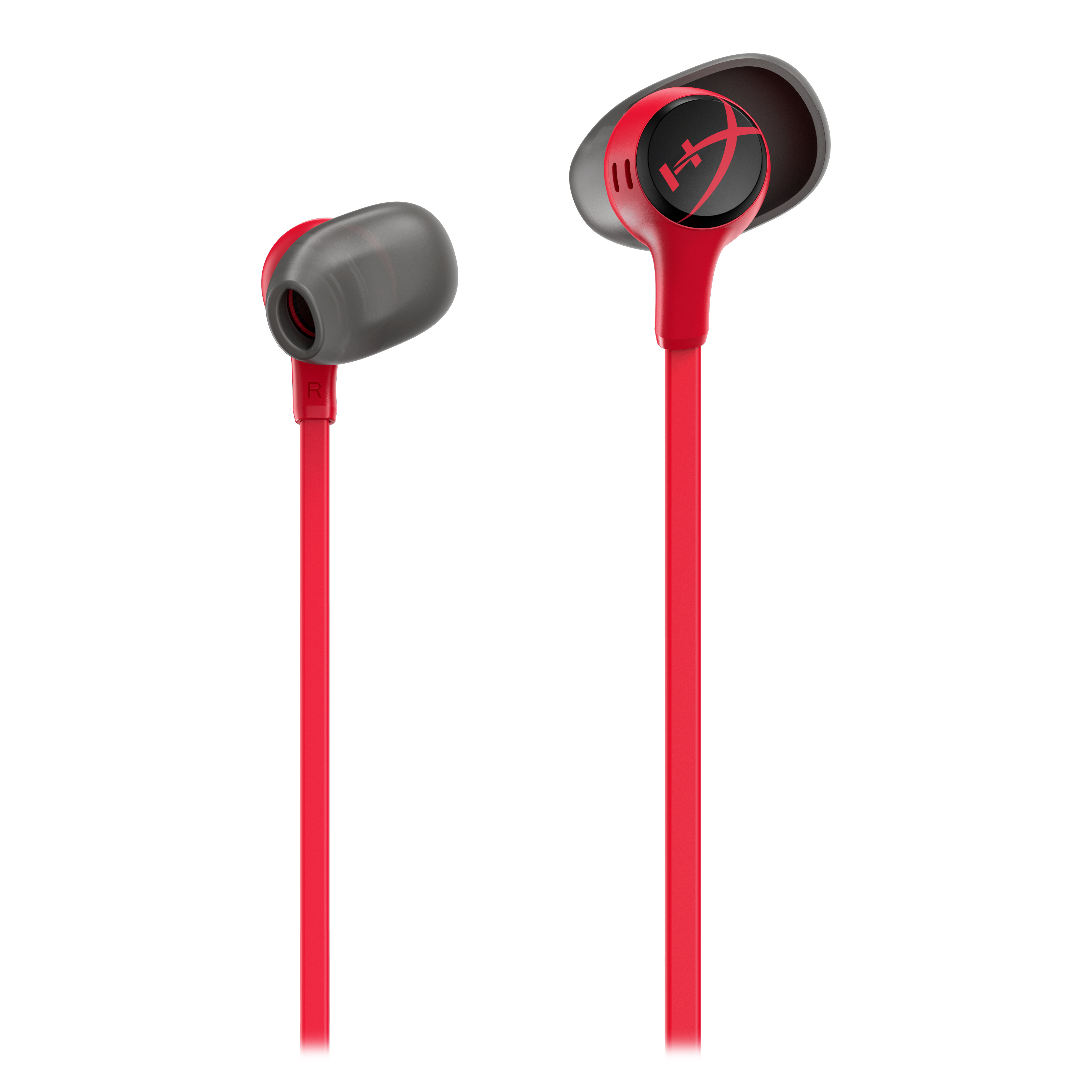 HYPERX Cloud II Gaming Earbuds with microphones, Red(Open Box)