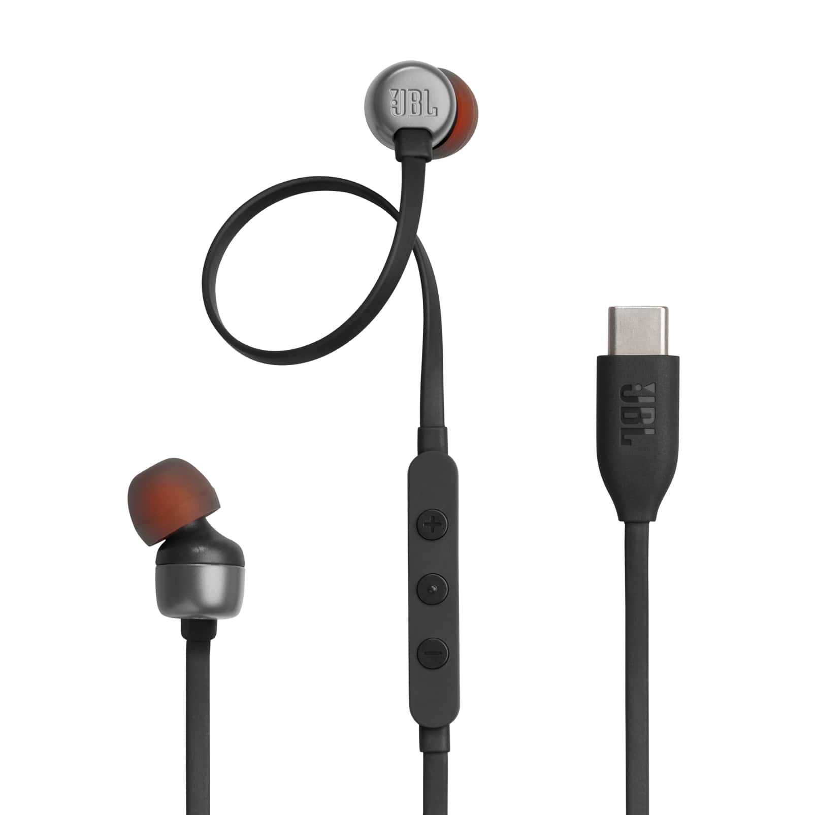 JBL Tune 310C USB Écouteurs avec prise, Noir