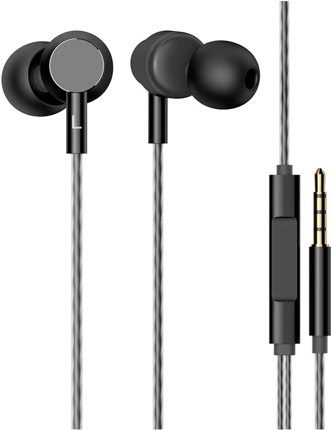 Écouteur intra-auriculaire filaire DHE-7001 de HP, noir