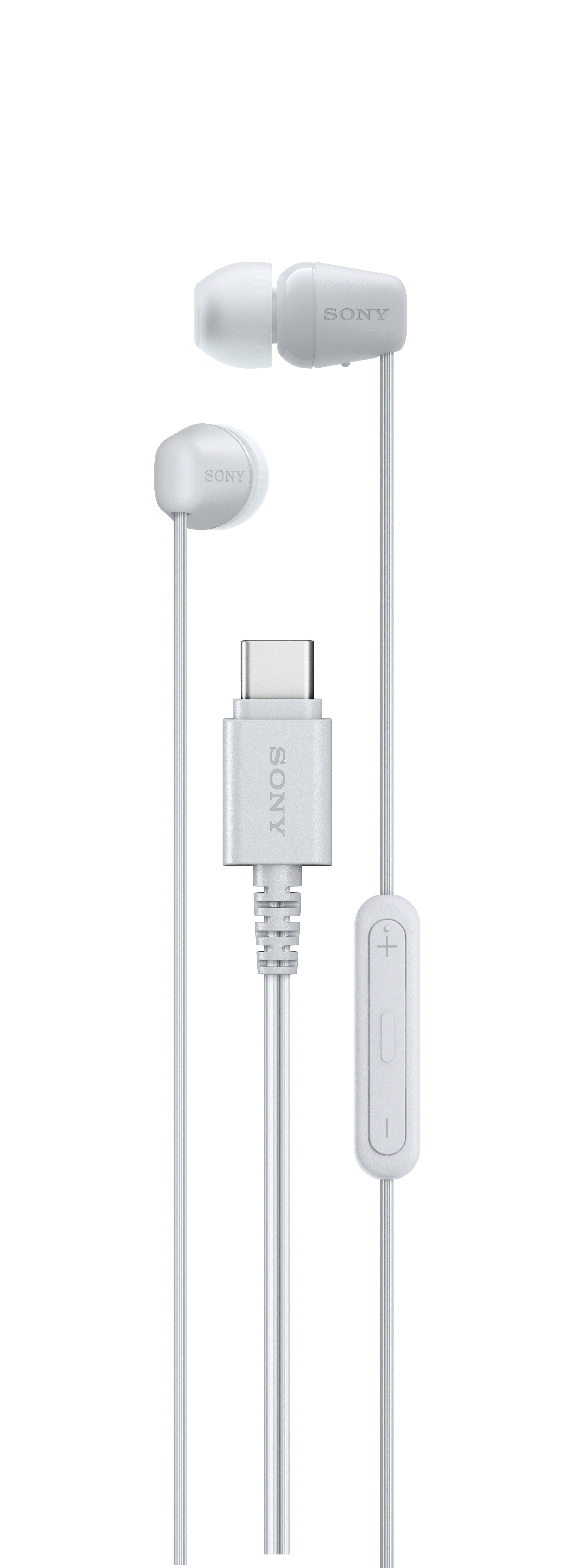 SONY IER-EX15C USB-C Wired In-ear Headphones, White