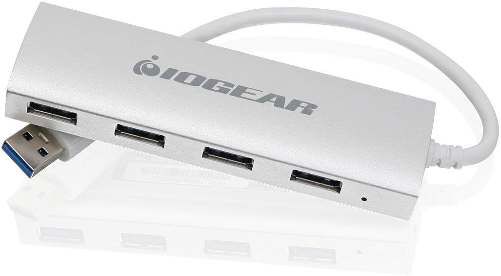 IOGEAR met(AL) P4P Hub USB 3.0 à 4 ports(Open Box)