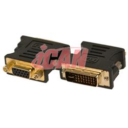 Adaptateur iCAN DVI-A vers VGA M/F (1 paquet)