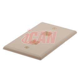 iCAN RJ45 Façade 2 Jack Blanc