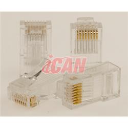 Connecteurs iCAN RJ45 Cat6e 50u 25 pièces