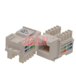 iCAN RJ45 Female Keystone Jack CAT5e