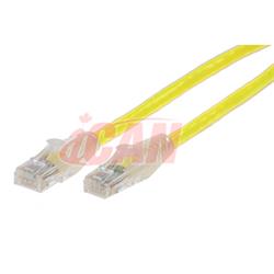 ICAN CAT6 RJ45 Patch Cable, Snagless - 25 ft. (Light Yellow)