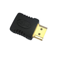 iCAN HDMI Female to HDMI Male Adapter Gold Plated Connectors