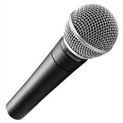 SHURE SM58LC Cardioid Handheld Dynamic Microphone, Black