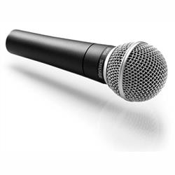 SHURE SM58LC Cardioid Handheld Dynamic Microphone, Black