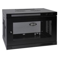 Tripp Lite by Eaton SmartRack SRW9U Enclosure Rack Cabinet - 9U Rack Height x 19" (482.60 mm) Rack Width - Wall Mountable - Bla