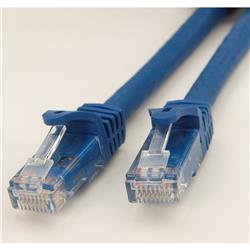 iCAN Premium 10Gigabit Computer Cable - UTP UNSHIELDED  CAT6A FT4 High Speed Network Patch Cord - 50 ft.  (Dark Blue) (C6AUNB-0