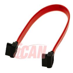 iCAN SATA 3 6GB/s Data Cable Right Angle - Right Angle - 9"