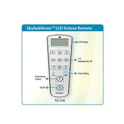 SKYLINKHOME TD-318 LCD Deluxe Remote | Scene Control Transmitter