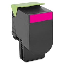 Lexmark 80C1SM0 801SM Magenta Standard Yield Return Program Toner Cartridge - Magenta - Laser - 2000 Page