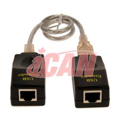 iCAN USB Over RJ45 Cat5e Singlechip Solution Adapter up to 150 ft. (USBVG-RJ45-EX1)