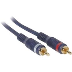 Câble audio Velocity C2G (13034) - bleu 12 pi.