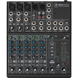 MACKIE 802VLZ4 Console de mixage compacte 8 entrées, noir