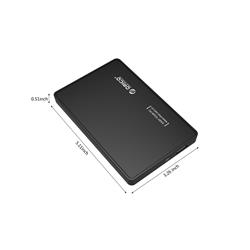 Boîtier externe ORICO 2588US3 sans outil pour disque dur SATA avec interface USB 3.0
