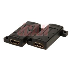 iCAN Active HDMI Booster / Extender Female/Female Coupler with Active ICs Embedded for Lossless HDMI Extension.(1 pack)(Open...