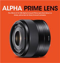 SONY (SEL35F18) - Objectif haute qualité 35 mm f/1.8 OSS