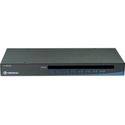 TRENDnet (TK-1603R) - Commutateur KVM USB/PS/2 à 16 ports - Montage sur rack - 16 x 1 - 16 x clavier / souris / vidéo HD-15 ...