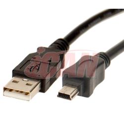 iCAN Mini USB2.0 5-pin Cable for Camera/Camcorder - 15 ft.
