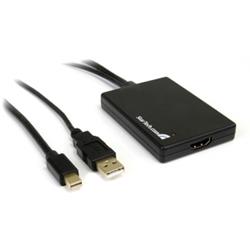 StarTech Mini DisplayPort to HDMI Adapter with USB Audio (MDP2HDMIUSBA)