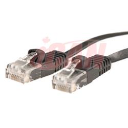 Câble plat iCAN Networking LAN Cat6 32AWG UTP - 35 pieds