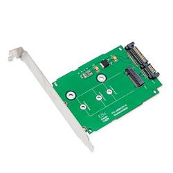 SYBA M.2 NGFF to 2.5" SATAIII Card with Full & Low Profile Brackets (SI-ADA40083)
