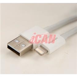 Câble Lightning mâle vers USB mâle certifié iCAN MFI - 0,9 m.