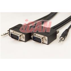 Vidéo et audio externes ICAN PC, VGA ultra-mince certifié UL