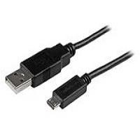 STARTECH Phone Cable USB to Thin Micro USB Charge & Sync - 6 ft.
