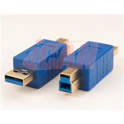 iCAN Type-A Male USB 3.0 vers Type-B Male, 5Gbps, bleu(Open Box)