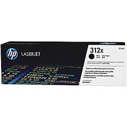 HP (LaserJet 312X) - Cartouche de toner noir à haut rendement pour imprimantes HP LaserJet - Laser - Jusqu'à 4 400 pages (CF...