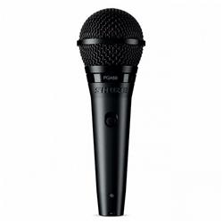 SHURE Cardioid Dynamic Vocal Mic, XLR Cable & Tripod Boom Stand