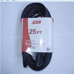 iCAN 25ft (7.6m) Indoor Extension Cord(Open Box)