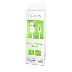 ADATA Câble Lightning de synchronisation et de charge 3,28 pieds blanc