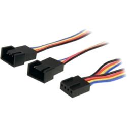 StarTech 12-in-4 Pin Fan Power Splitter Cable - F/M