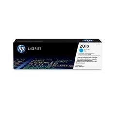 HP (201X) - Cartouche de toner cyan à haut rendement pour imprimantes HP -- Laser - 2 300 pages (CF401X)