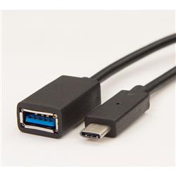 iCAN SuperSpeed USB3.1 (Gen 1) for Type C (M) to Type A (F) 6in Dongle