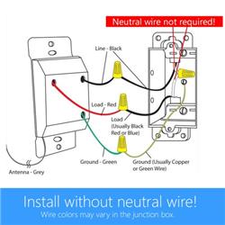 SKYLINK Wireless 3-Way On/Off/Dimmer Kit with Snap-on Cover (SK-7A)