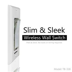 SKYLINK Wireless 3-Way On/Off/Dimmer Kit with Snap-on Cover (SK-7A)