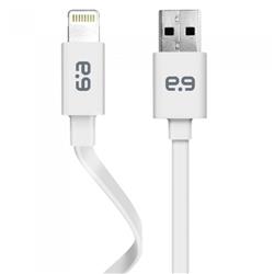 PUREGEAR Charge/Sync Flat Cable Lightning 4ft. White