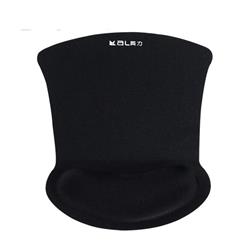 iCAN Mouse Pad with Wrist Rest, Ergonomic Memory Foam, Black