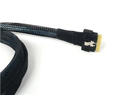 SlimSAS 8i SFF-8654 to 2X Mini SAS SFF-8643 Cable Tri-Mode - 1M