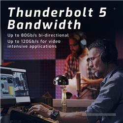 OWC TB5 11-Port Thunderbolt Dock with Thunderbolt Cable